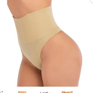 HeyGirl Women's Butt Lifter Shapewear Tummy Control Thong Panties NWT